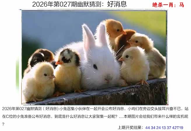 027期幽默猜测[图]