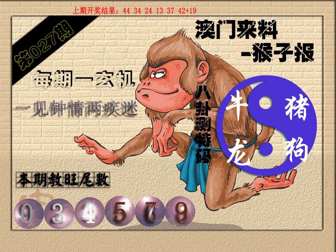027期(来料)猴报[图]