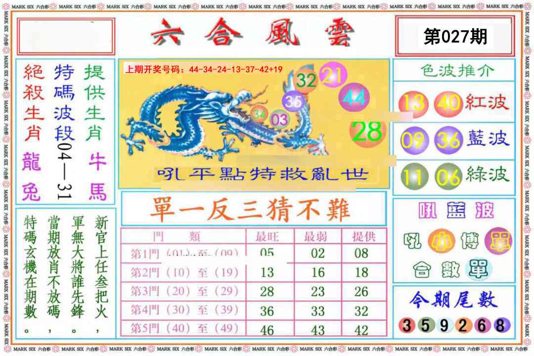 027期六合风云《另版》[图]