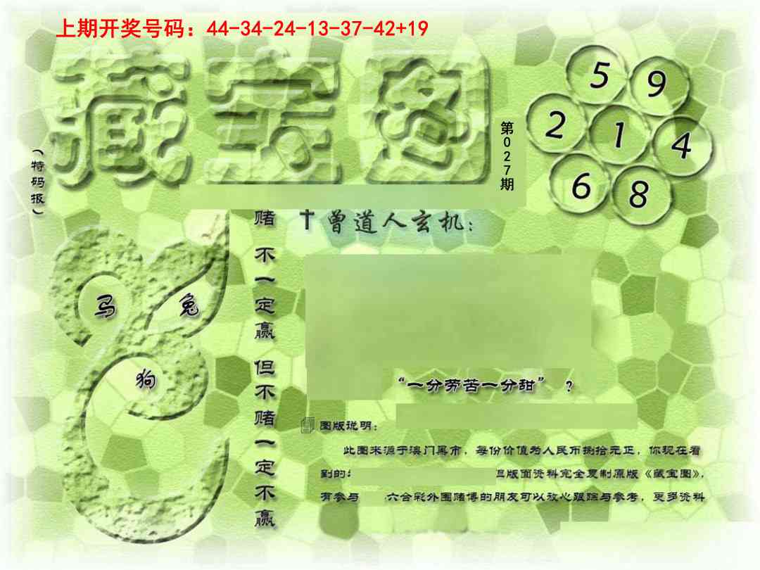 027期假新藏宝图[图]