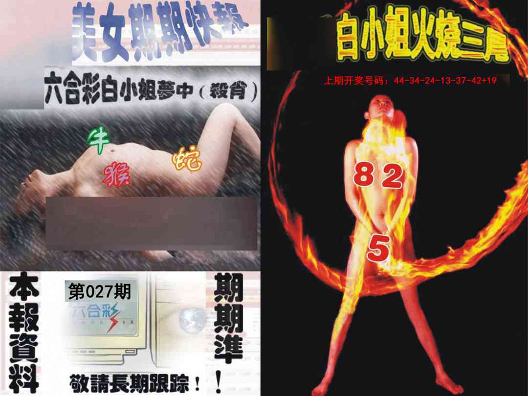 027期环球美女特码报[图]