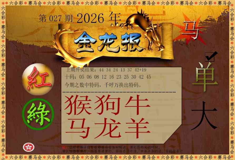027期金龙报[图]