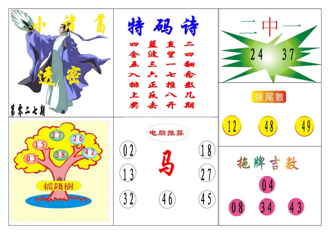 027期小诸葛[图]