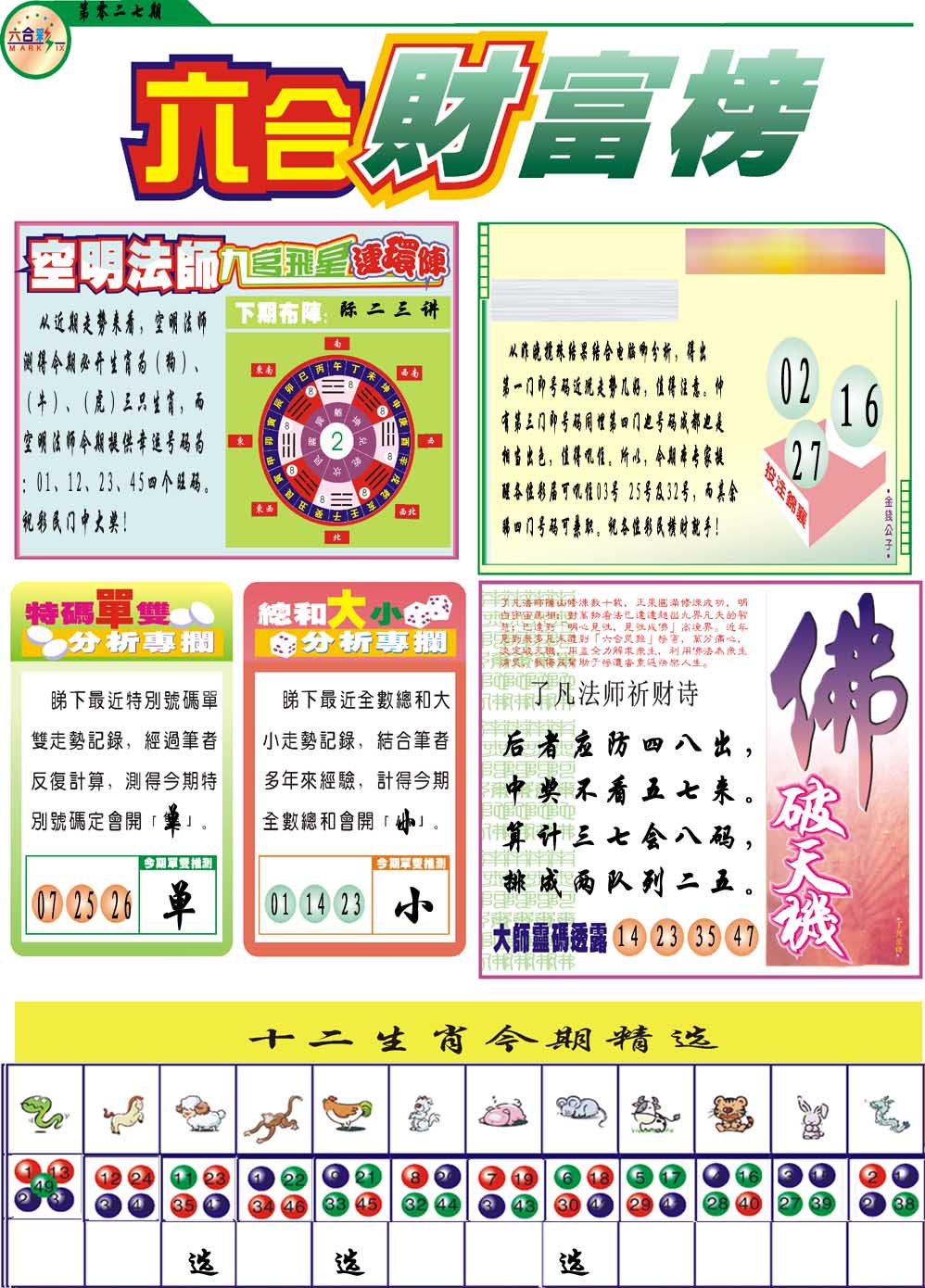 027期财富榜[图]