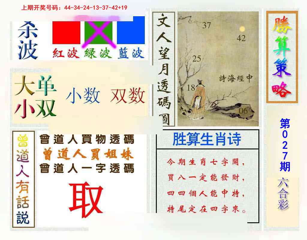 027期胜算策略[图]