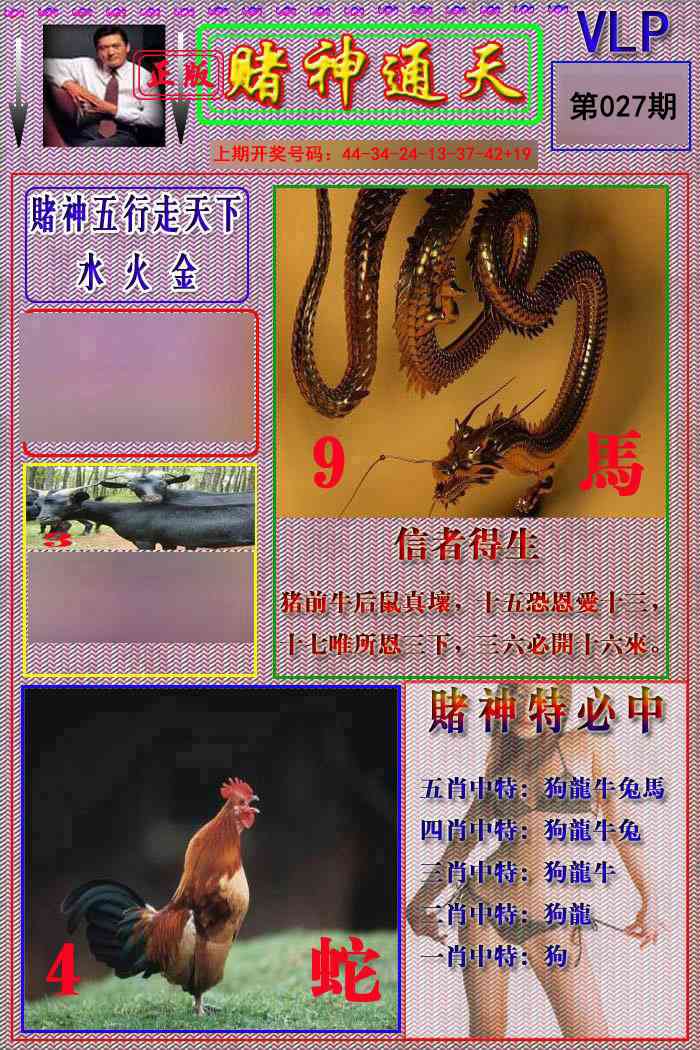027期赌神通天报[图]