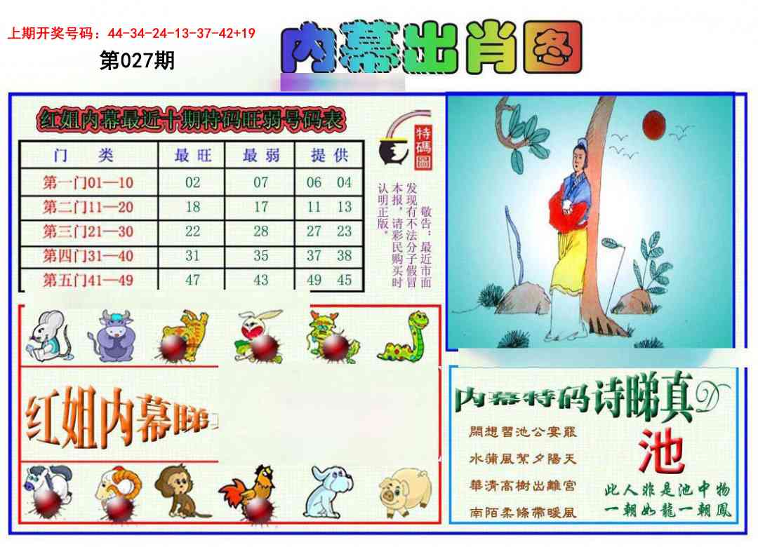 027期红姐内幕出肖[图]