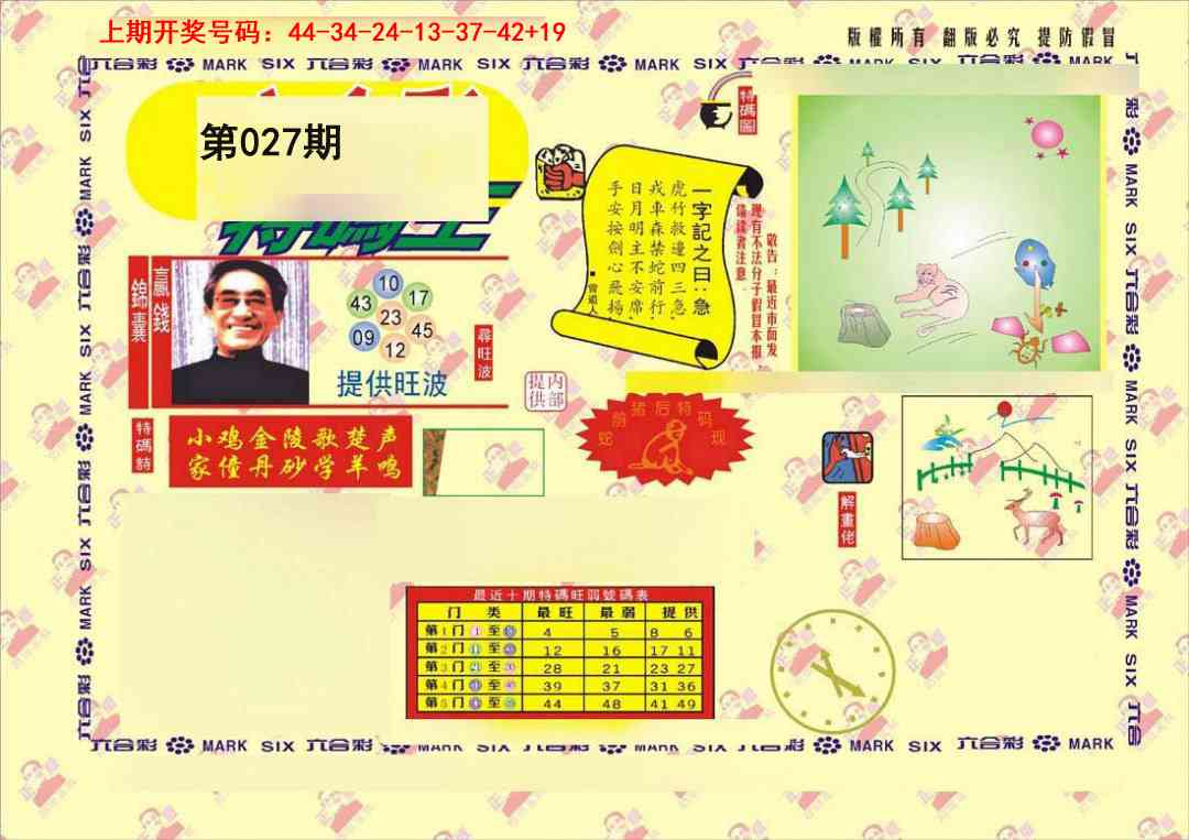 027期特码王[图]
