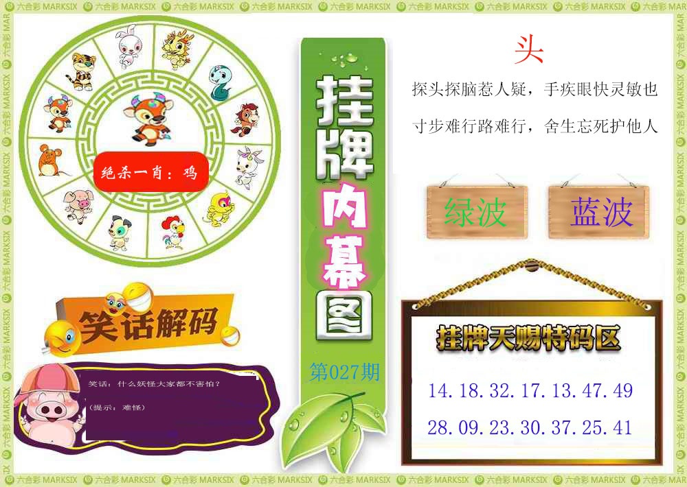 027期挂牌内幕图[图]